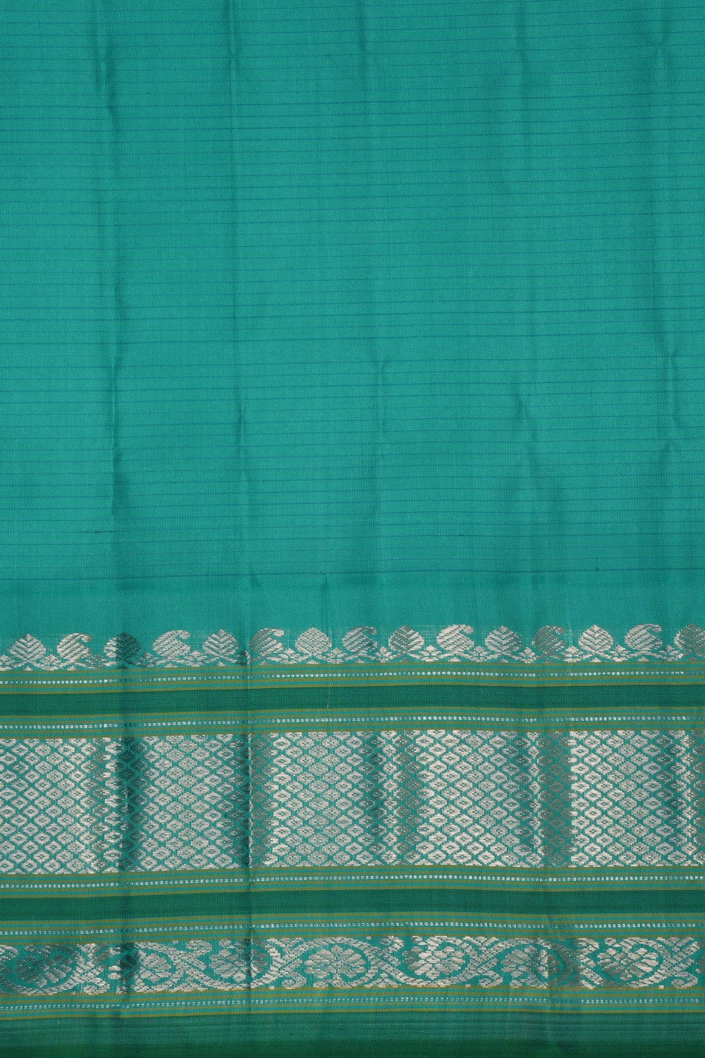 Image of Gadwal Silk Kattam Saree